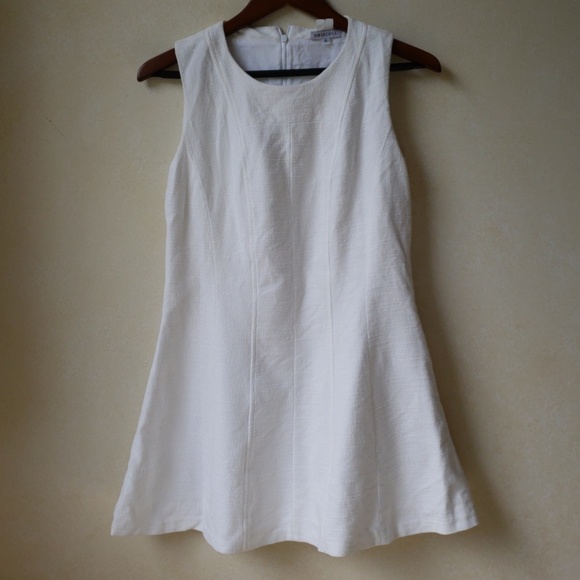 Donated!! Driscoll White Tweed Dress - Picture 1 of 3